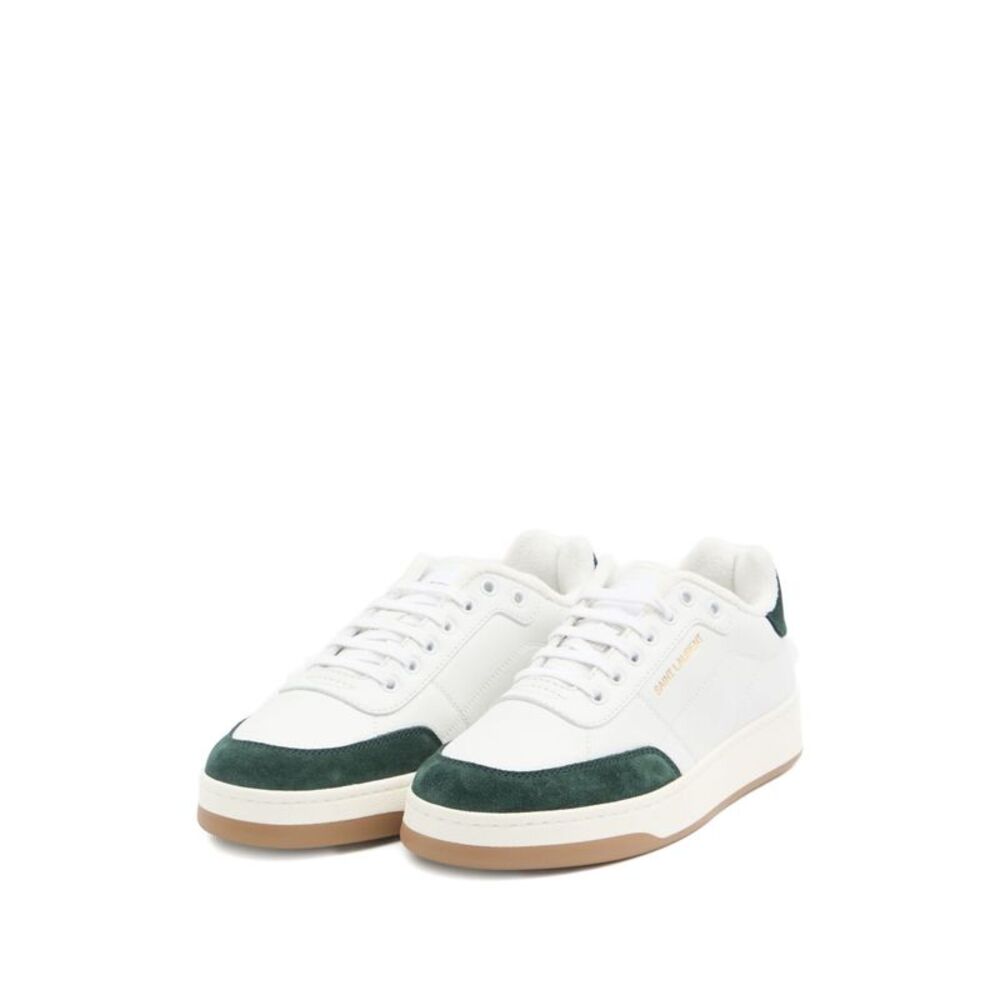 Saint Laurent Men Sl 61 Leather Sneakers - Picture 5 of 5